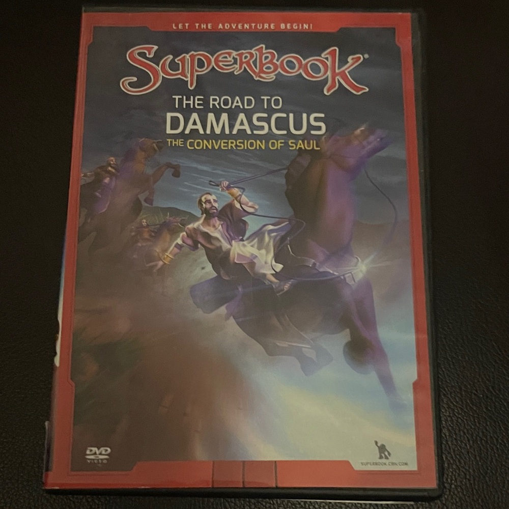 Superbook: The Road to Damascus DVD